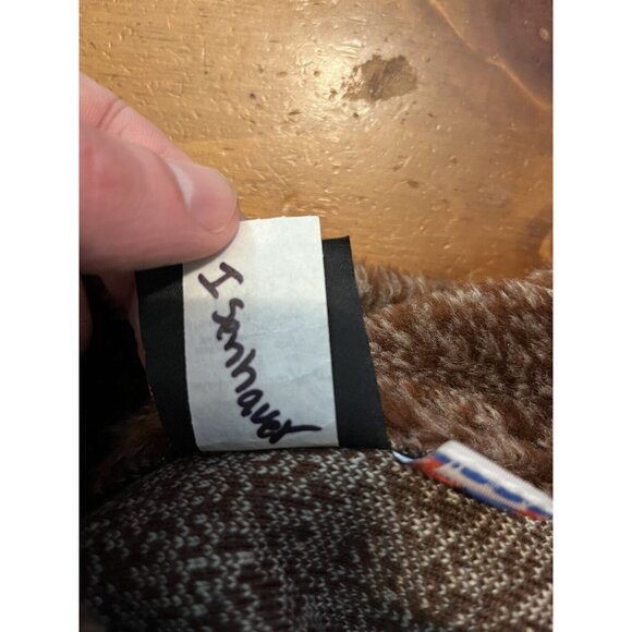 Awesome 90s Mazmania Fleece XS Moose Crossing Brown White(Fits a bit Larger) - Picture 13 of 14